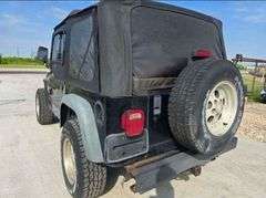 1998 JEEP WRANGLER VIN# 1J4FY19SXWP734359 HAS KEY HAS TITLE RUNS AN DRIVES SEE DESCRIPTION