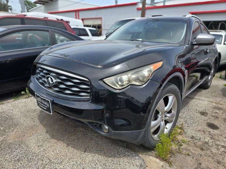 2009 INFINITI FX35 NO KEY HAS TITLE SEE DESCRIPTION