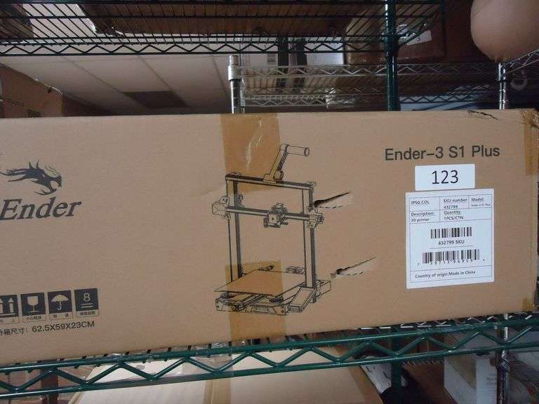 ENDER-3 S1 PLUS 3D PRINTER