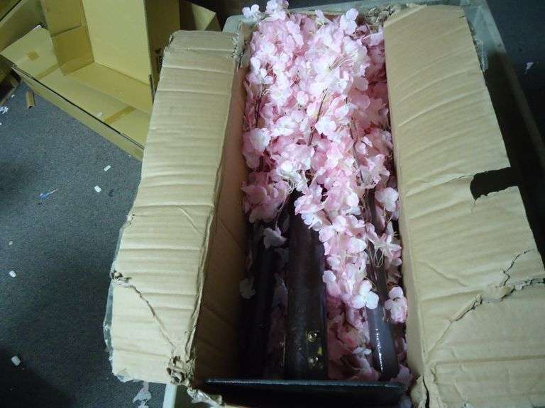 FAUX CHERRY BLOSSOM TREE STAND