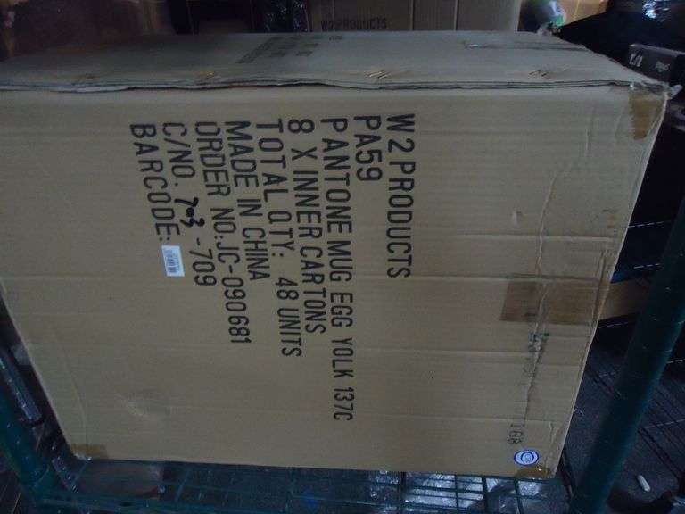 NEW! PANTONE COFFEE MUG IN EGG YOLK 137C