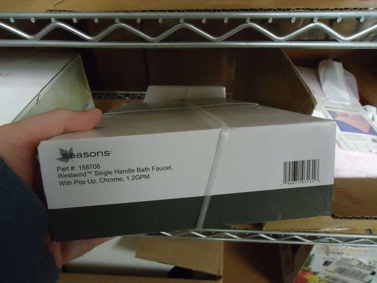 NEW! SEASONS WESTWIND SINGLE HANDLE BATHROOM FAUCET. #158706