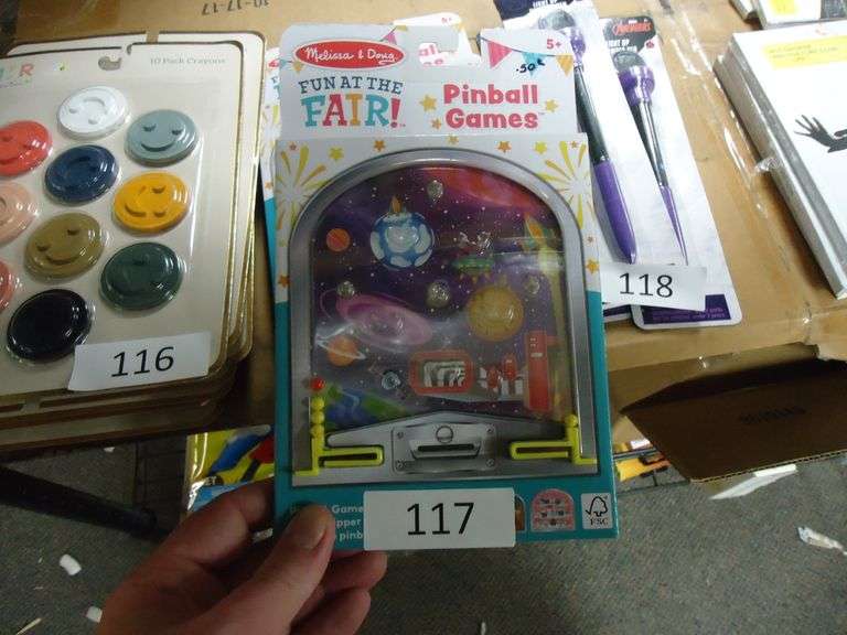NEW! MELISSA AND DOUG FUN AT THE FAIR PINBALL GAME