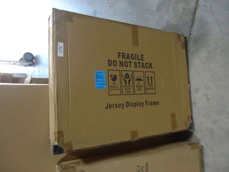 NEW! BLACK FRAME JERSEY DISPLAY