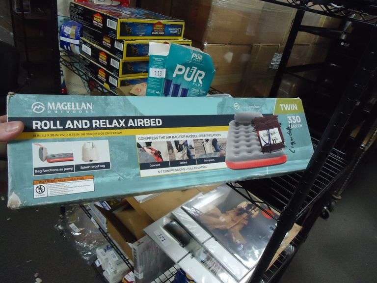 MAGELAN ROLL AND RELAX AIR BED