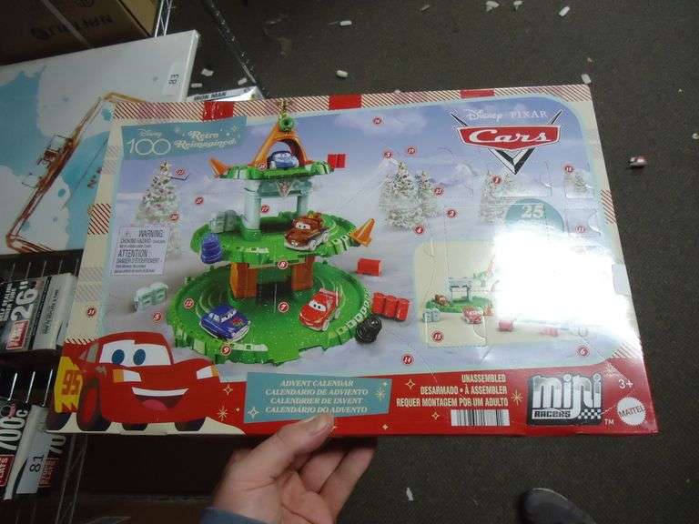 NEW! DISNEY CARS ADVENT CALENDER