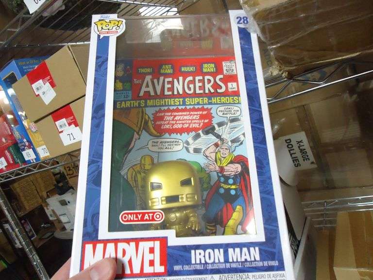NEW! FUNKO POP COMIC COVERS IRON MAN