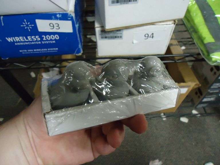 NEW! 3-PACK OF CEMENT DUCKS