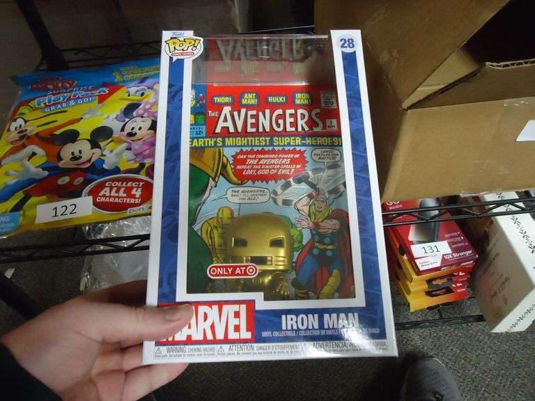 NEW! FUNKO POP COMIC COVERS IRON MAN