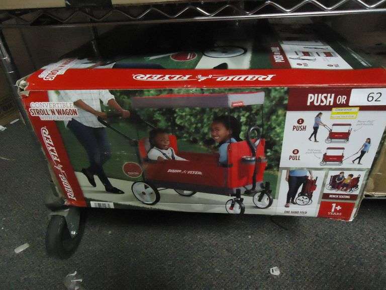 RADIO FLYER CONVERTIBLE STROLL'N WAGON
