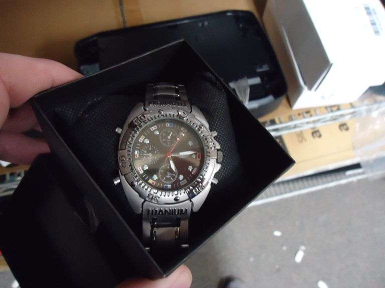 NEW! TITANIUM SPORTS WATCH