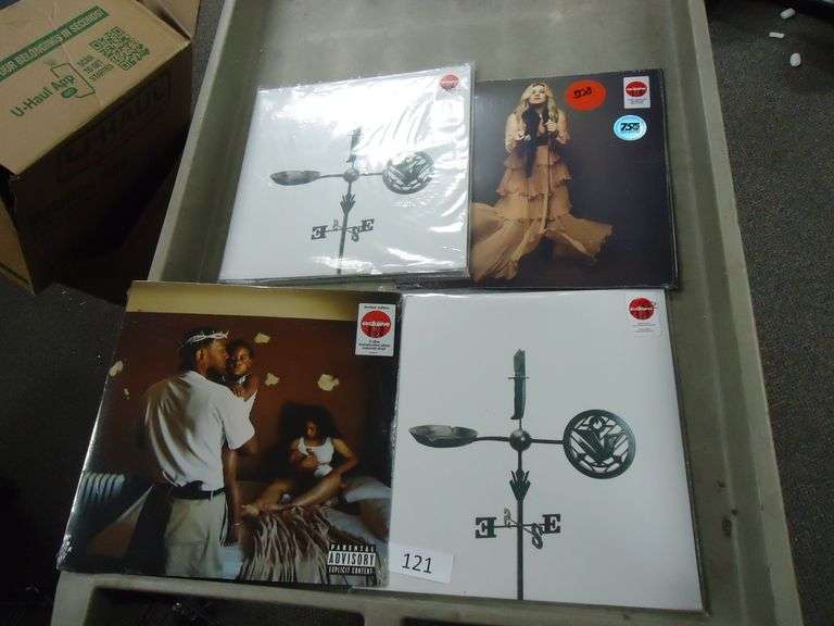 LOT OF 4 RECORDS