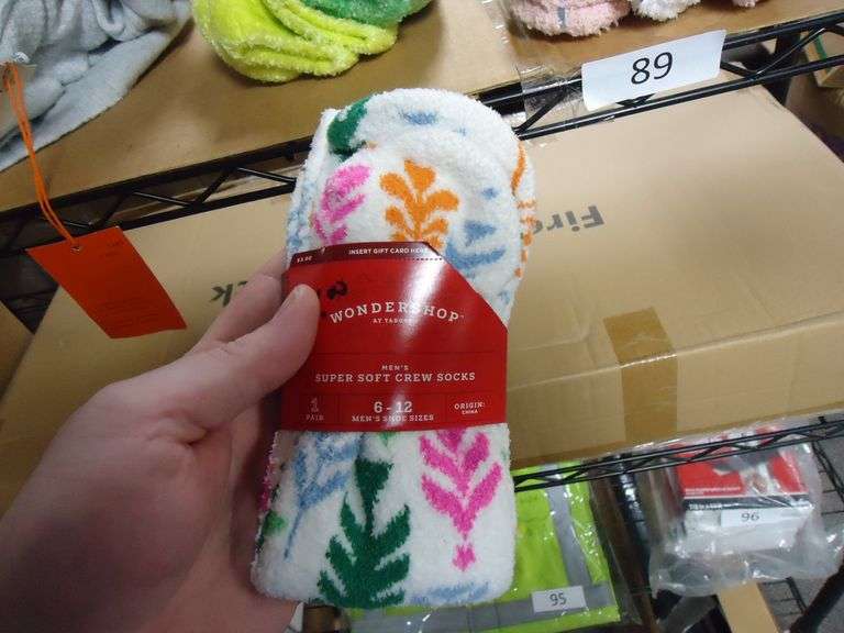 NEW! WONDERSHOP MENS SUPER SOFT CREW SOCKS