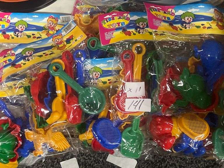 TIDELAND TOYS 8PCS SAND TOYS