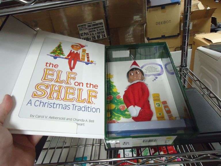 NEW! THE ELF ON THE SHELF DOLL AND STORY BOOK SET