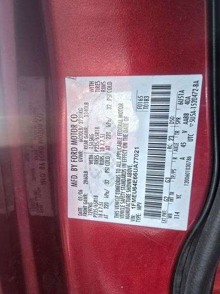 2006 FORD EXPLORER HAS KEY HAS TITLE RUNS AN DRIVES SEE  DESCRIPTION