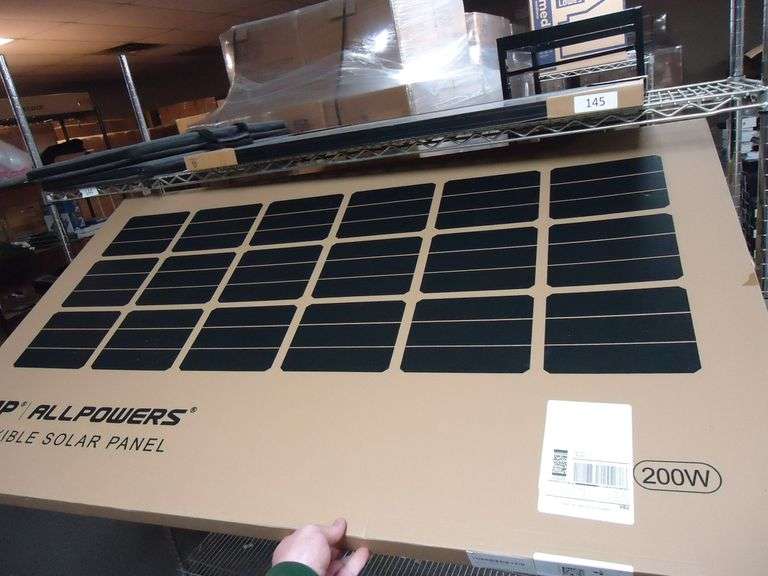 NEW! ALLPOWER 200W FLEXIBLE SOLAR PANEL