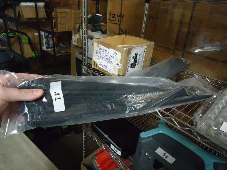 NEW! 50-PACK OF 2-FOOT 175LB BLACK ZIPTIES