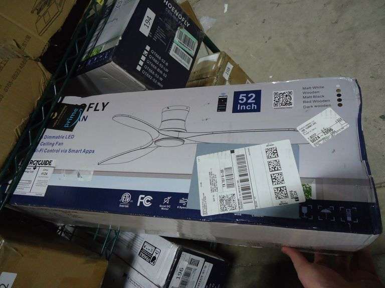 HOENOFLY 52" CEILING FAN