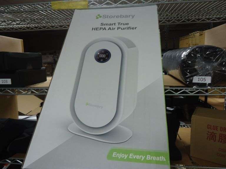 NEW! STOREBARY C380 SMART TRUE HEPA AIR PURIFIER