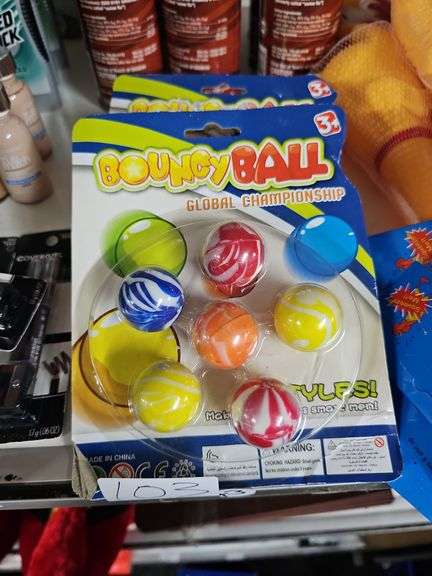 BOUNCY BALL GLOBAL CHAMPIONSHIP 6-BALL SET 86242