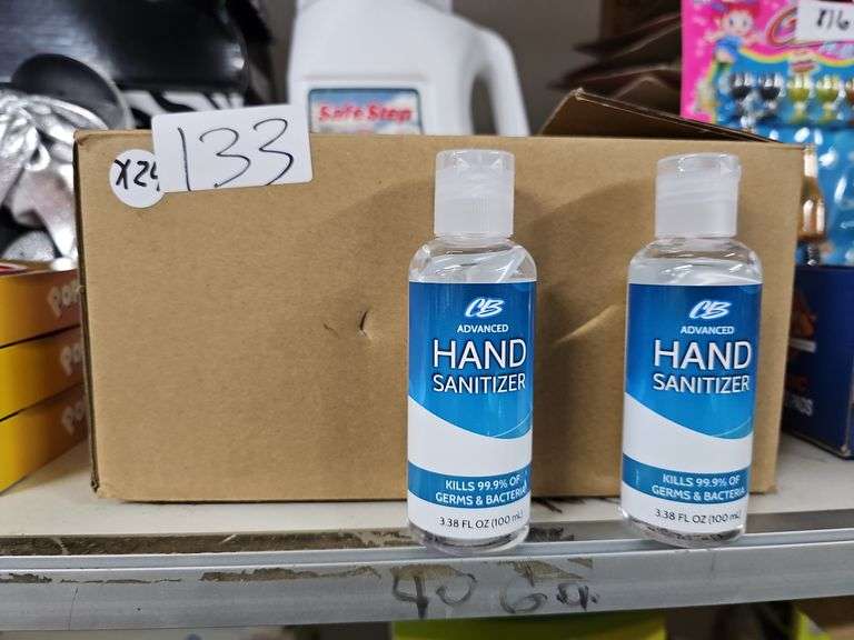 CB ADVANCED HAND SANITIZER 75% ETHYL ALCOHOL 3.38FL OZ