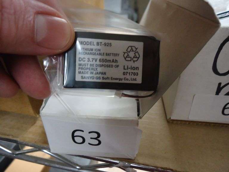 NEW! CASE OF 35 BT-925 BATTERIES