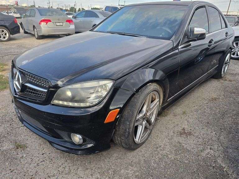 2008 MERCEDES C300 HAS KEY HAS BILL OF SALE RUNS