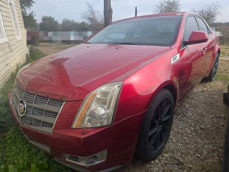 2008 CADILLAC CTS NO KEY HAS VSF PACK