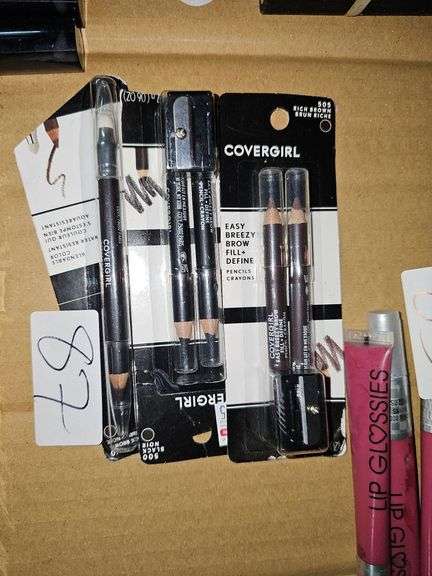 COVERGIRL EASY BREEZY BROW FILL + DEFINE 2PK WITH PENCIL IN SHADES OF BROWN AND BLACK