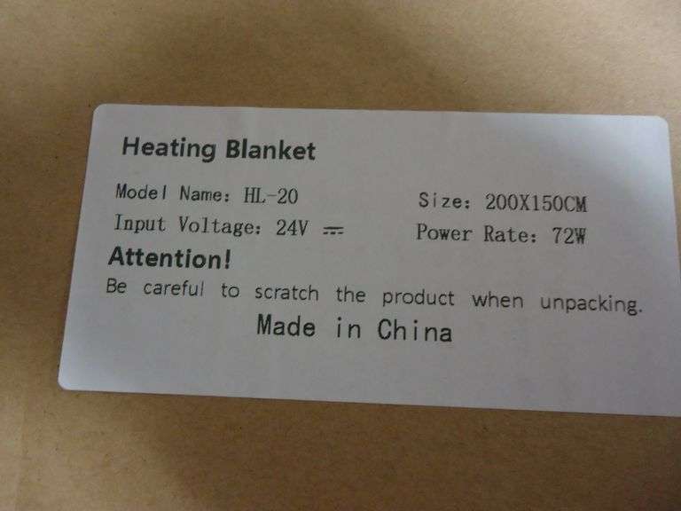 NEW! HEATING BLANKET