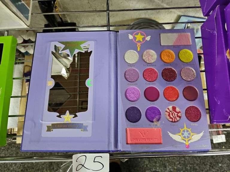 SAILOR MOON THEMED 16-COLOR EYESHADOW PALETTE WITH HIGHLIGHT AND BLUSH