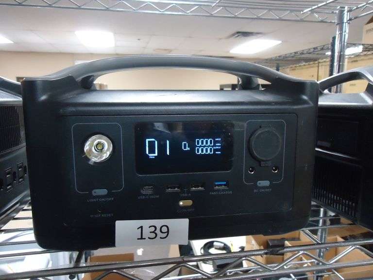 ECOFLOW RIVER PORTABLE BATTERY ONLY. FOR PARTS OR REPAIR