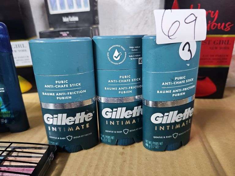 GILLETTE INTIMATE PUBIC SHAVE CREAM + CLEANSER 6FL OZ