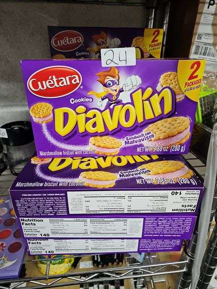 CUETARA DIAVOLIN COOKIE SANDWICH 9.88OZ BEST BY 07-2026