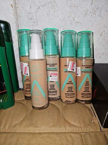 ALMAY CLEAR COMPLEXION MAKEUP WITH SALICYLIC ACID 1FL OZ VARIOUS SHADES