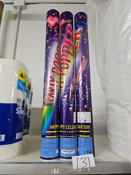 LUCKY BIRD HAPPY CELEBRATION NO FIREWORK PARTY POPPER