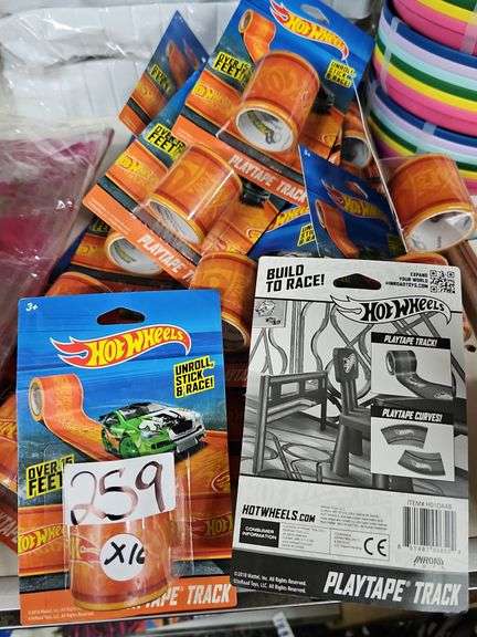 HOT WHEELS 15' PLAYTAPE TRACK H01OAAB