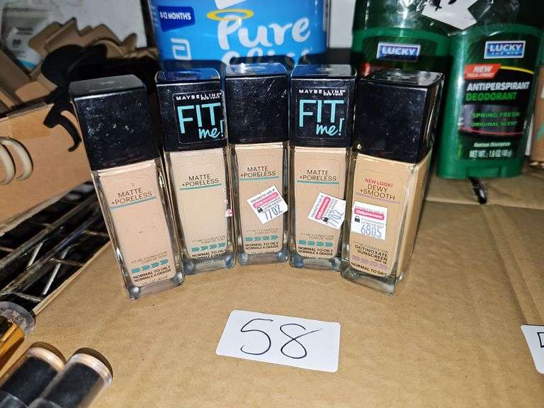MAYBELLINE FIT ME MATTE+PORELESS NORMAL TO OILY FOUNDATION 1FL OZ