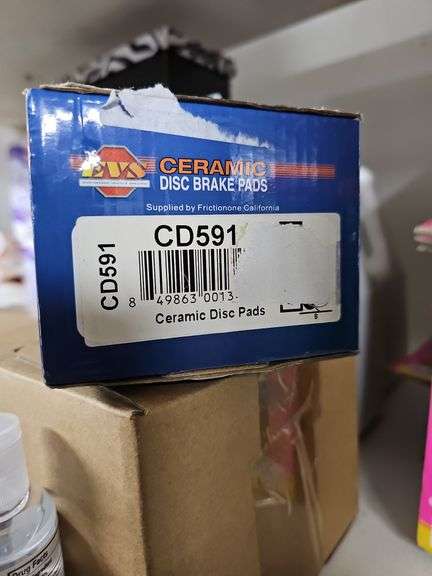 EVS CERAMIC DISC BRAKE PADS CD591