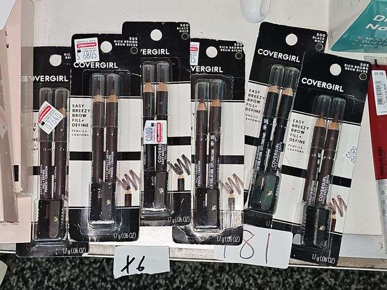 COVERGIRL EASY BREEZY BROW FILL + DEFINE 2PK WITH PENCIL IN SHADES OF BROWN AND BLACK