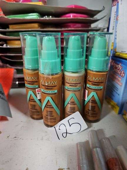 ALMAY CLEAR COMPLEXION MAKEUP WITH SALICYLIC ACID 1FL OZ VARIOUS SHADES