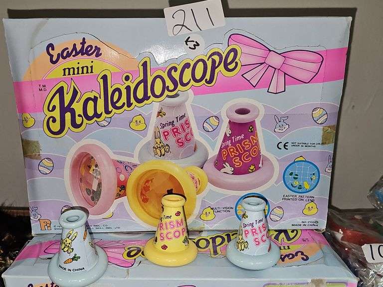 EASTER MINI KALEIDOSCOPE TOY VINTAGE 1992