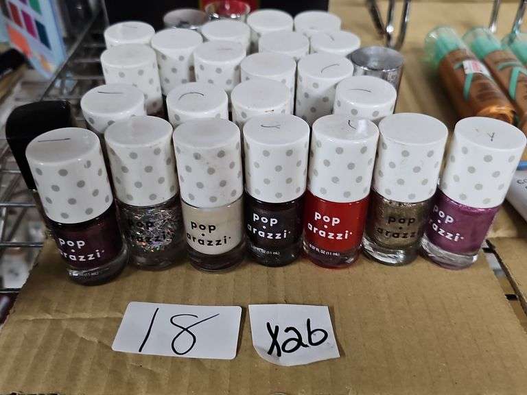 POPARAZZI VARIOUS COLOR NAIL POLISH 0.37OZ