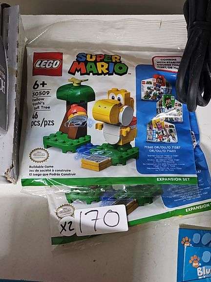 LEGO 30509 SUPER MARIO YELLOW YOSHI'S FRUIT TREE 46PCS AGES 6+