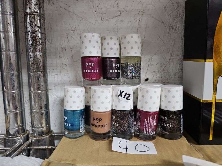 POPARAZZI VARIOUS COLOR NAIL POLISH 0.37OZ