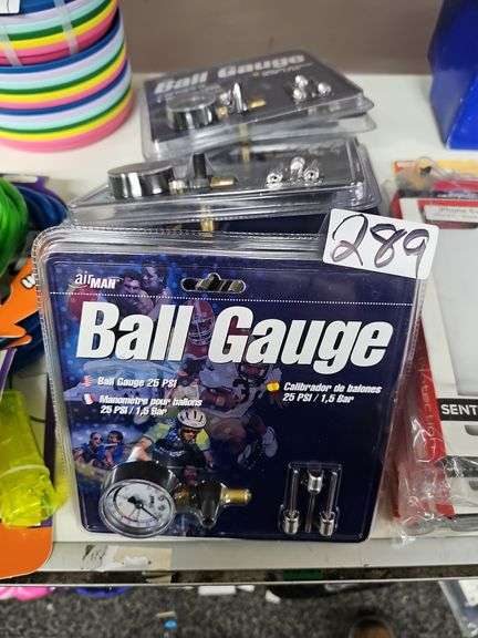 AIRMAN BALL GAUGE 25PSI DPL NO. 3010107960