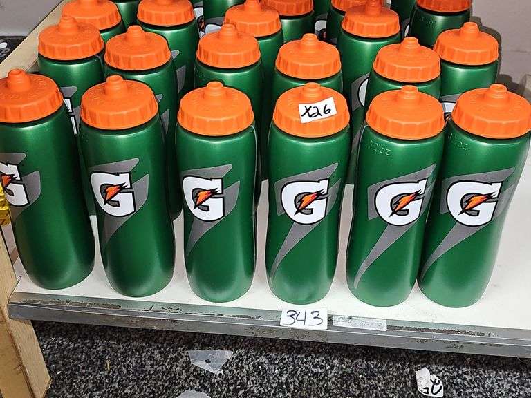 GATORADE SPORTS WATER BOTTLES WITH SIDE MEASURING VIEW, 32OZ