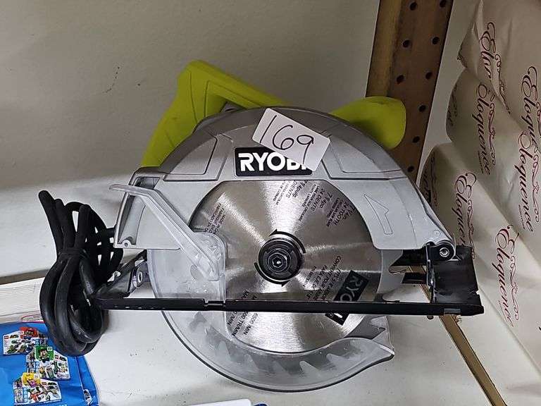 RYOBI CSB125 ELECTRIC 7-1/4" CIRCULAR SAW 120V 13A 5000/MIN IN WORKING CONDITION