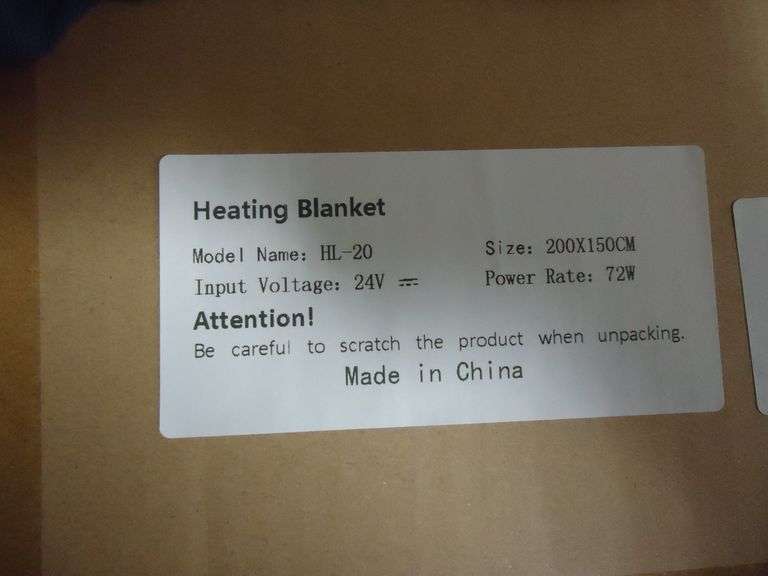 NEW! HEATING BLANKET